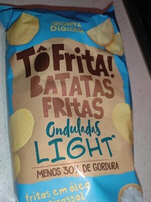 Tô Frita! Batatas Fritas Onduladas Light