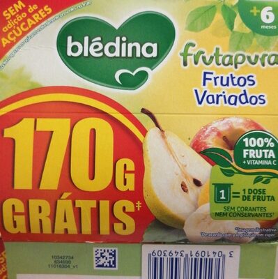 Frutapura frutos variados