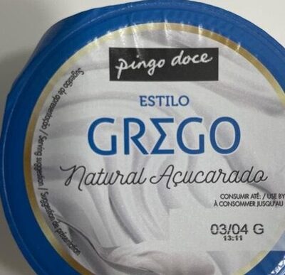 Estilo Grego Natural Açucarado