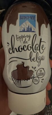 topping de chocolate belga