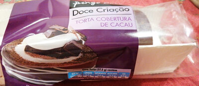 torta cobertura de cacau