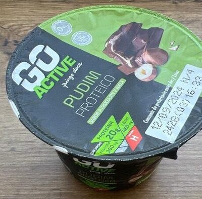 Pudim Proteico Sabor a Chocolate e Avelã