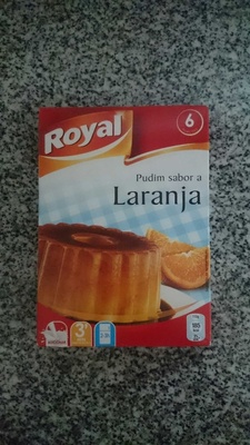 Pudim sabor a laranja
