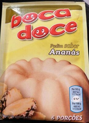 Pudim sabor Ananás