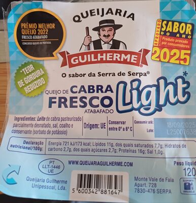 Queijo de Cabra Fresco Atabafado Light*