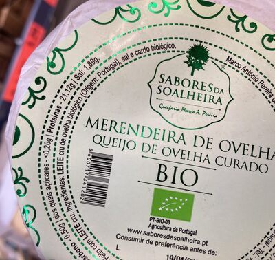 Queijo de Ovelha Curado Merendeira de Ovelha Bio