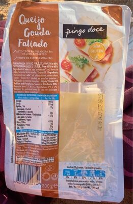 Queijo Gouda Fatiado