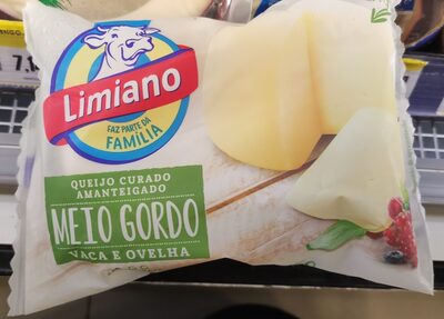 Queijo Curado Amanteigado Meio Gordo Vaca e Ovelha