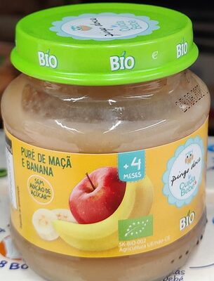 Puré de Maçã e Banana