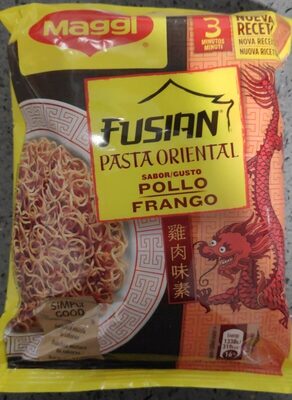 Fusian Pasta Oriental Sabor Pollo