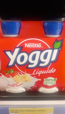 yoggi morango/banana
